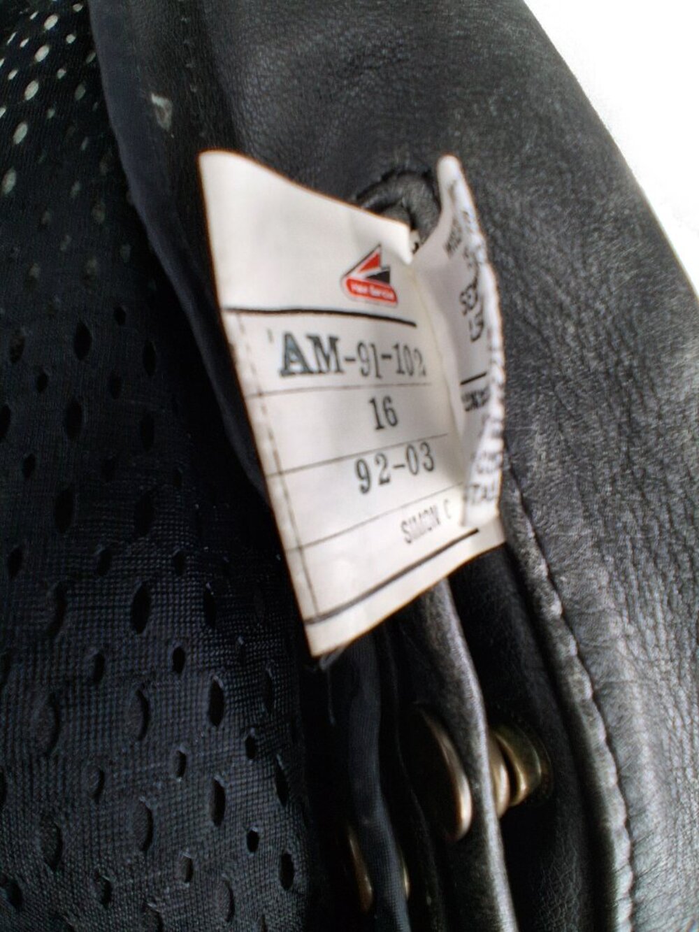 Vintage Firstgear By Hein Gericke Leather Motorcycle Jacket Belted Men's Biker L - Picture 16 of 16